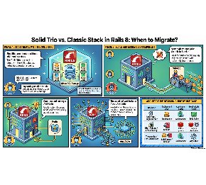 Rails Solid Trio or the Classic Stack? Solid Queue, Cache and Cable vs Sidekiq, Redis and AnyCable in 2026