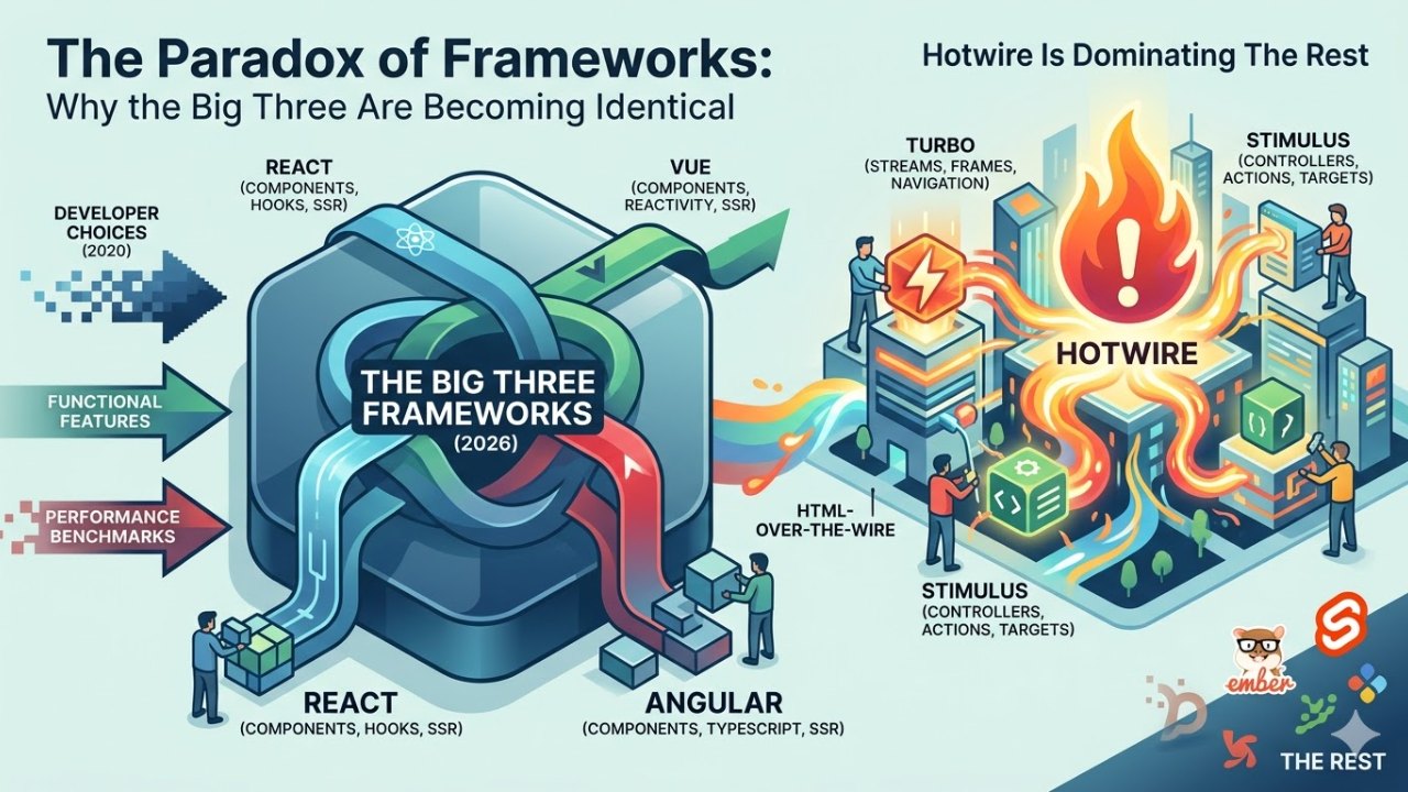 The 2026 Framework Paradox: Why the Big Three are Becoming Identical and Hotwire is Taking the Rest